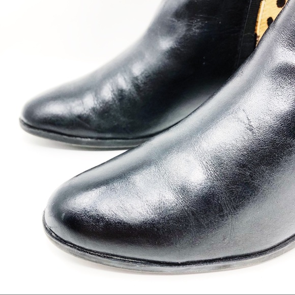 Apri Women’s 6.5US Italian Leopard Black Booties - Picture 3 of 8